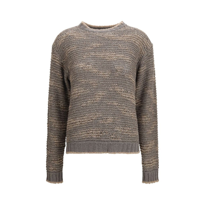 Fabiana Filippi Gray Wool Oves Aries Sweatshirt