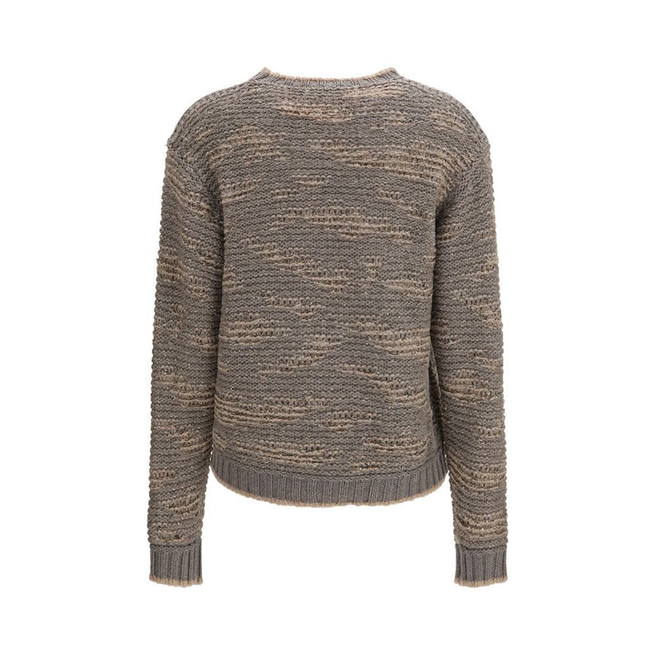 Fabiana Filippi Gray Wool Oves Aries Sweatshirt
