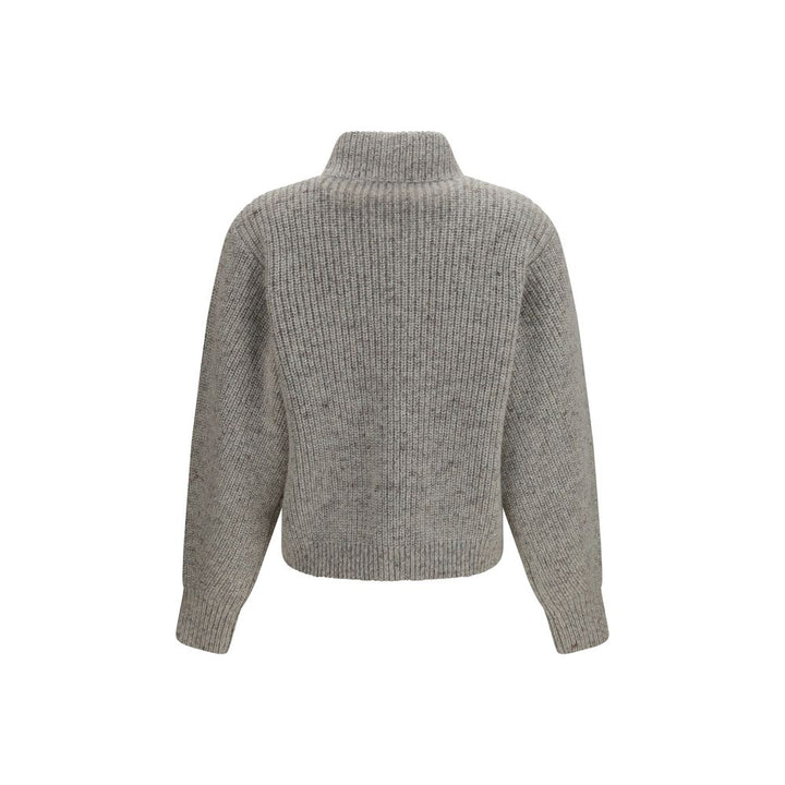 Fabiana Filippi Gray Wool Oves Aries Sweatshirt