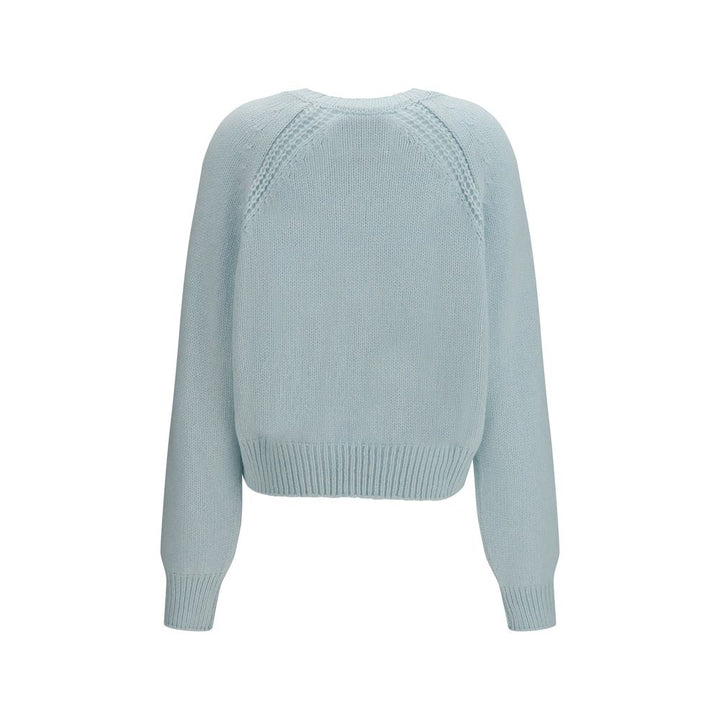 SA SU PHI Blue Cashmere Sweater