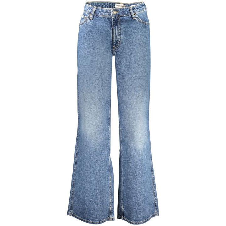 Guess Jeans Blue Wool Women's Jeans