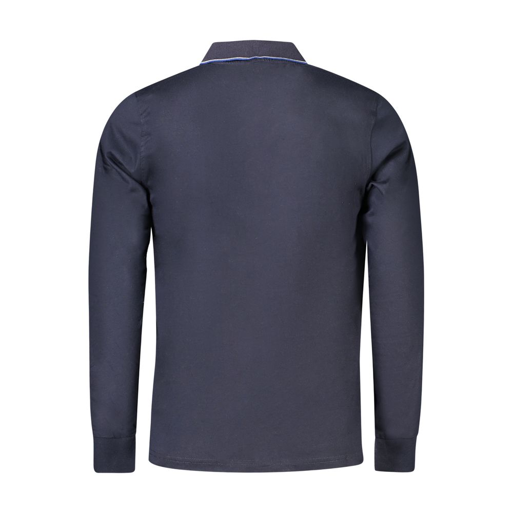 Coveri Moving Blue Cotton Men's Polo