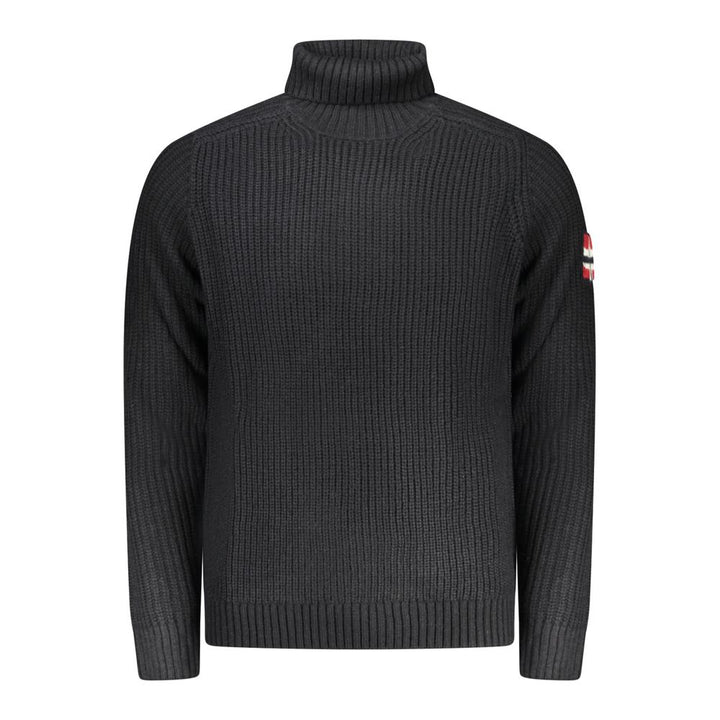 Norway 1963 Blue Wool Men Sweater