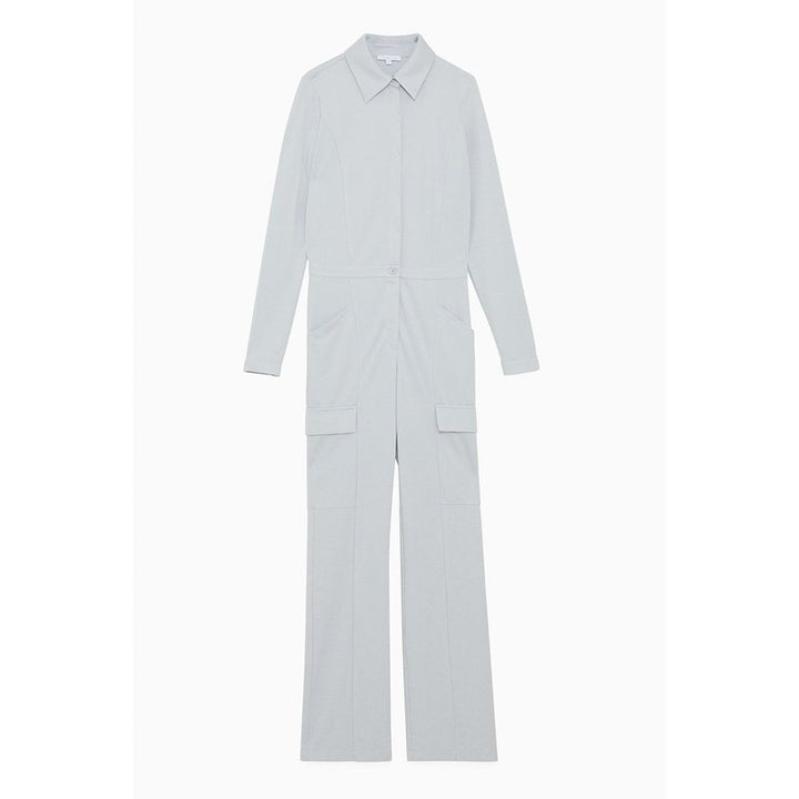 Patrizia Pepe Gray Polyester Jumpsuit