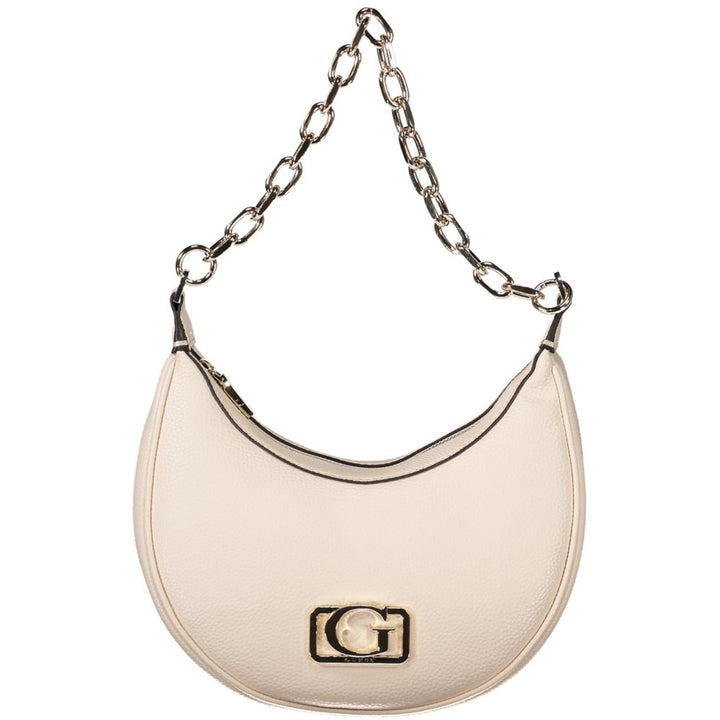 Guess Jeans Rosa Poliuretano Women's Shoulder Bag