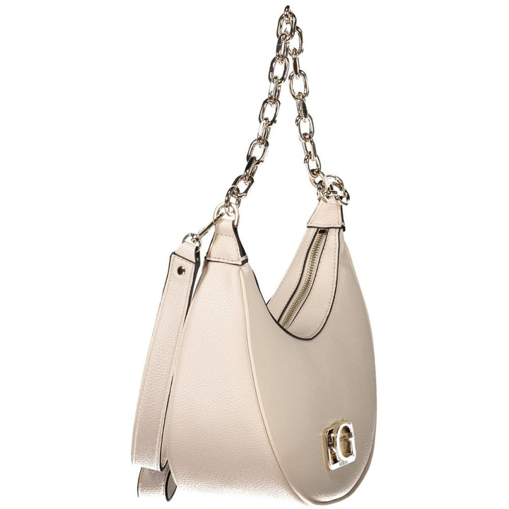 Guess Jeans Rosa Poliuretano Women's Shoulder Bag