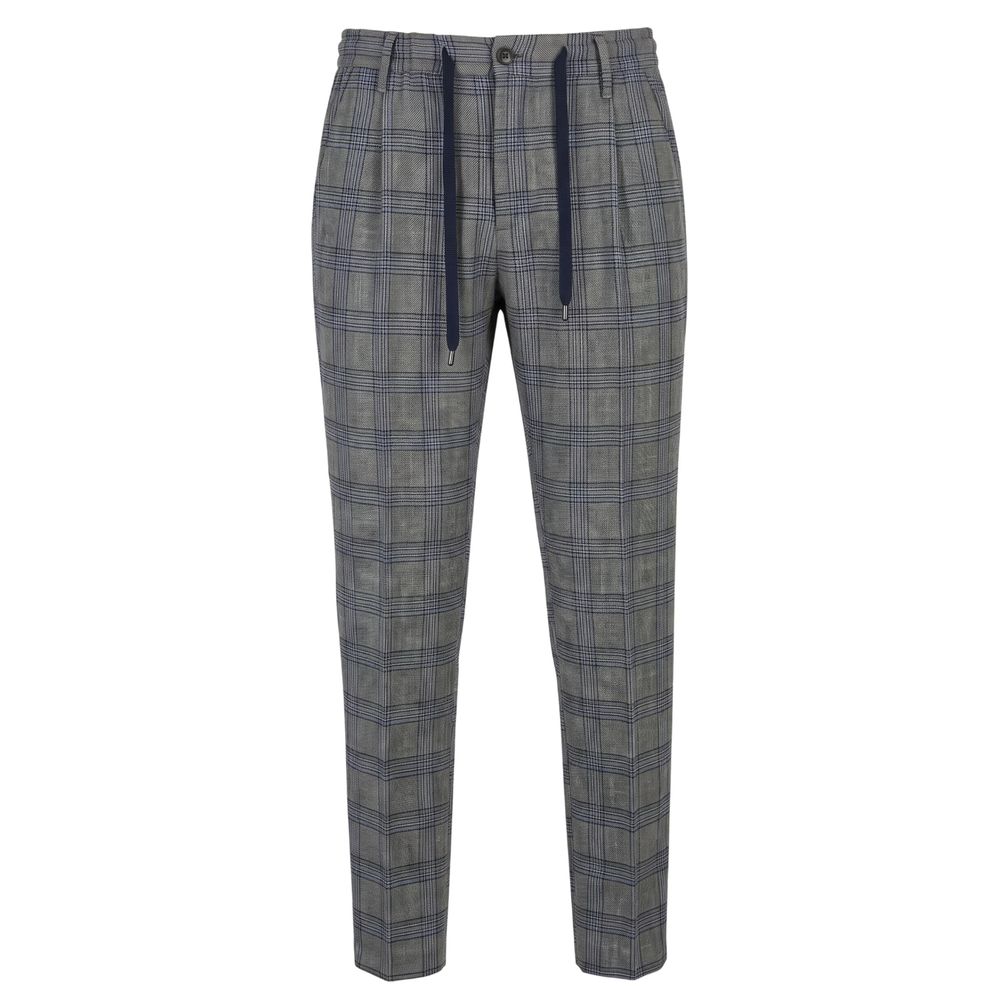 Baldinini Trend Green Cotton Men Pants