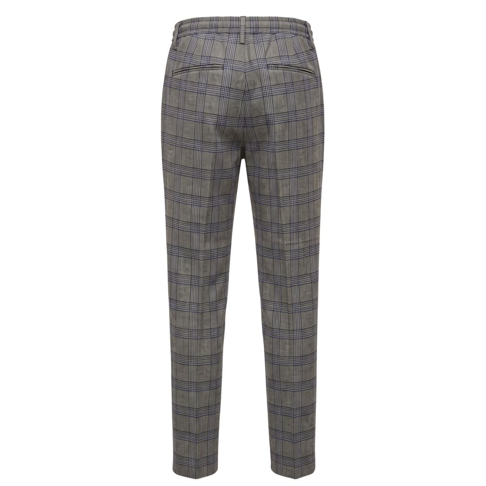 Baldinini Trend Green Cotton Men Pants