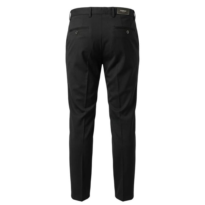 Baldinini Trend Black Viscose Men Pants