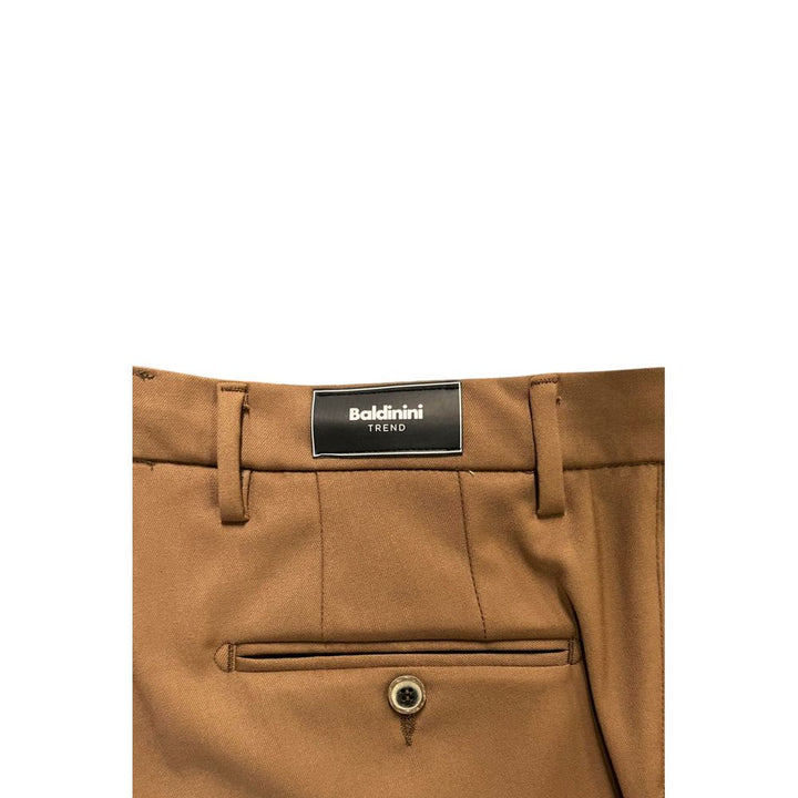 Baldinini Trend Brown Viscose Men Pants