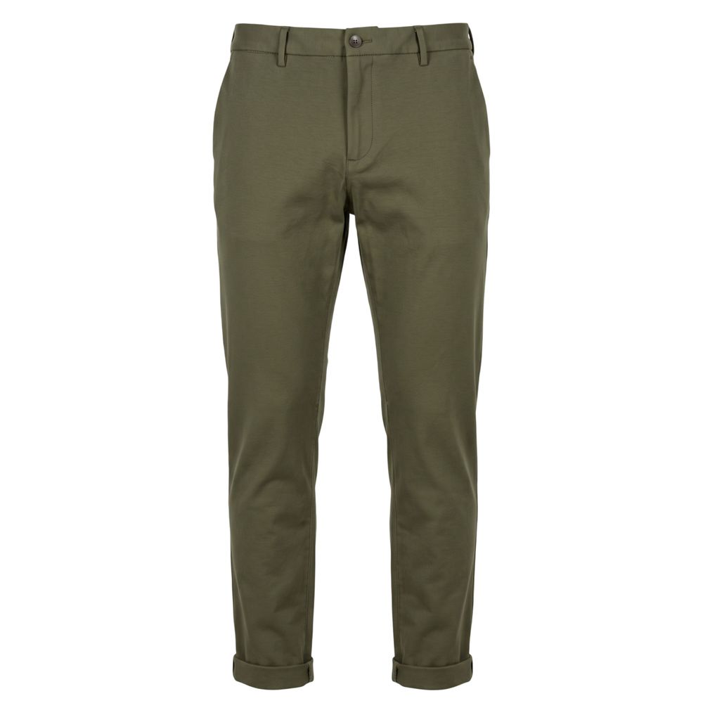 Baldinini Trend Green Viscose Men Pant