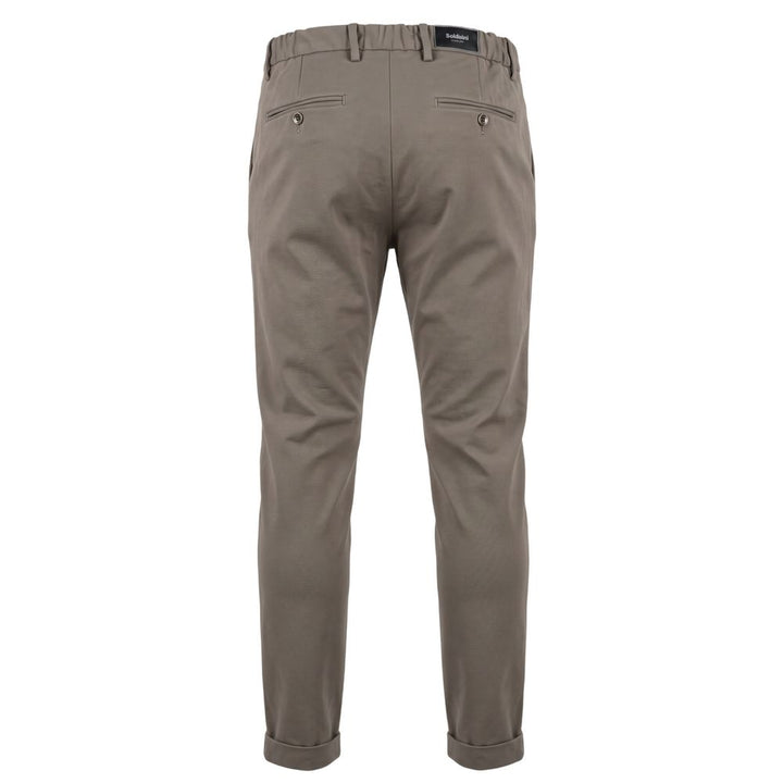 Baldinini Trend Grey Viscose Men Pant