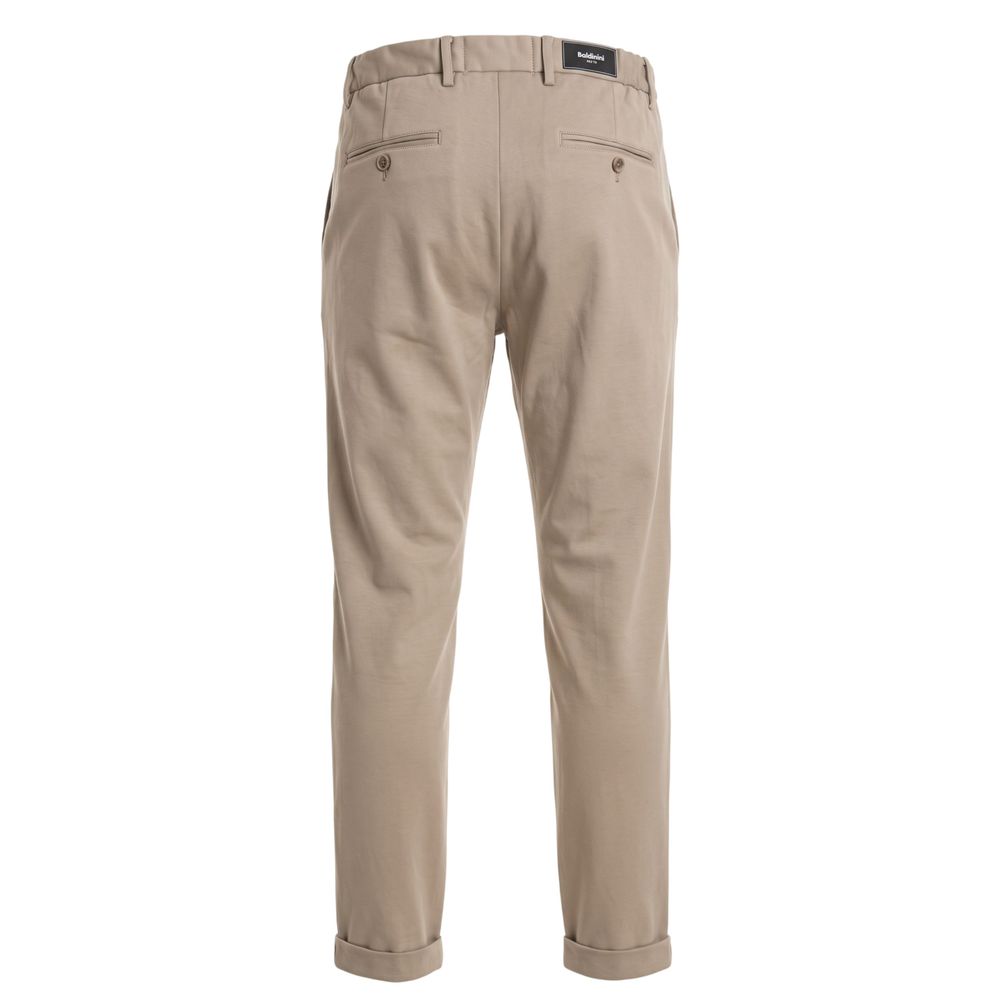 Baldinini Trend Beige Viscose Men Pants