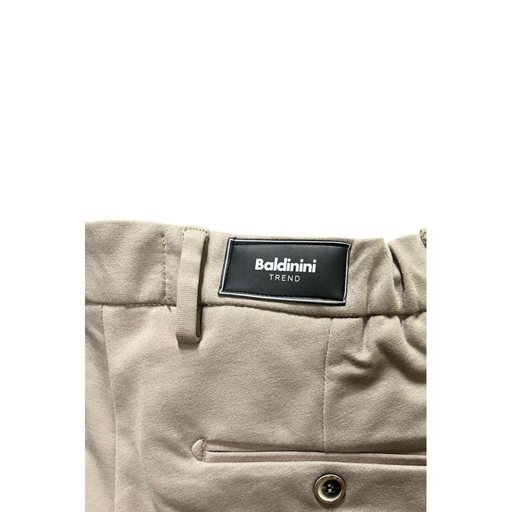 Baldinini Trend Beige Viscose Men Pants