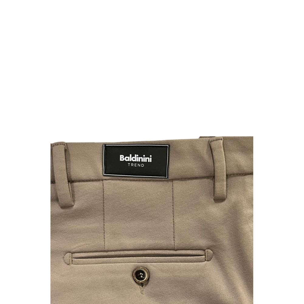Baldinini Trend Beige Viscose Men Pant