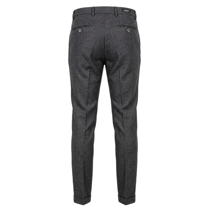 Baldinini Trend Grey Viscose Men Pant