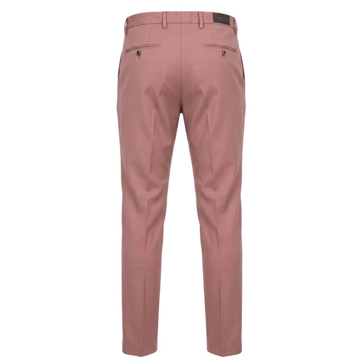 Baldinini Trend Pink Viscose Men Pant