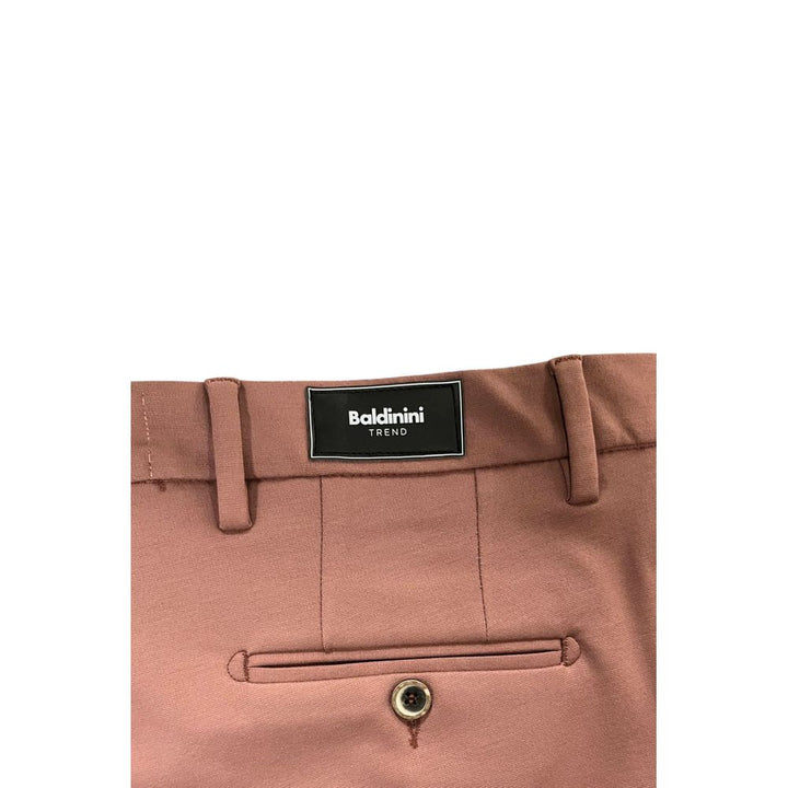 Baldinini Trend Pink Viscose Men Pant