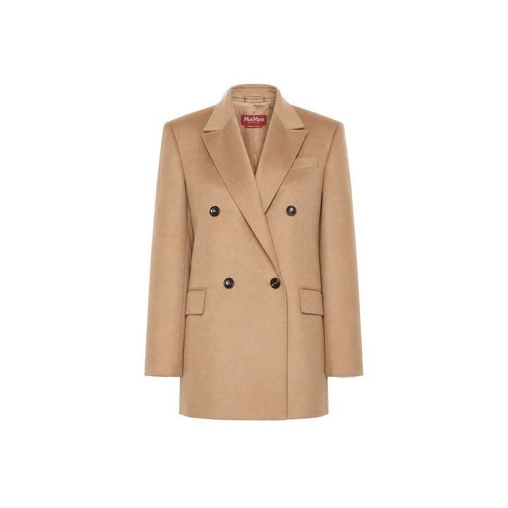 Max Mara Brown Virgin Wool Blazer
