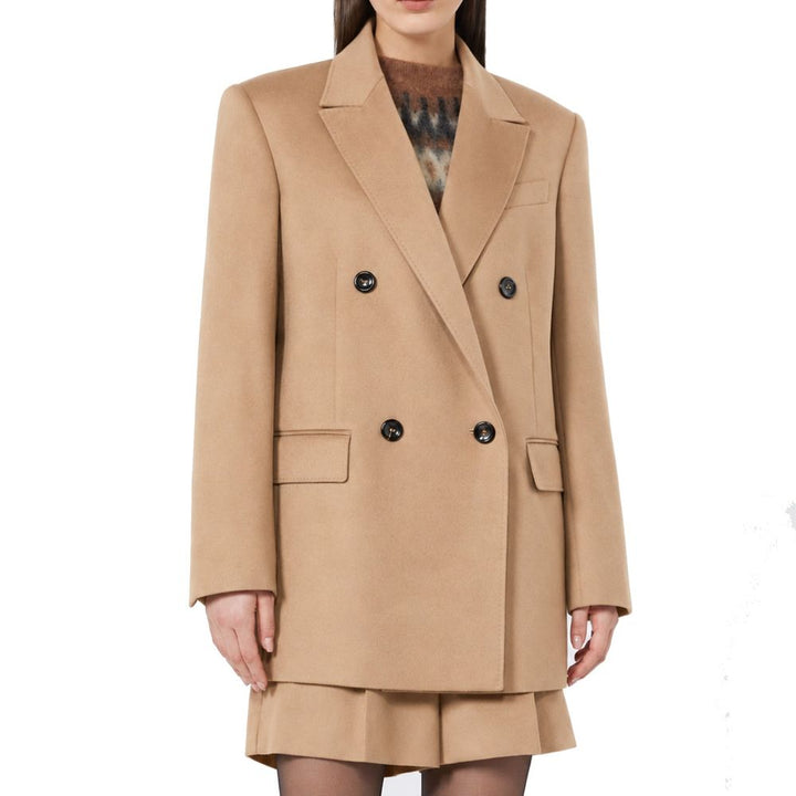 Max Mara Brown Virgin Wool Blazer