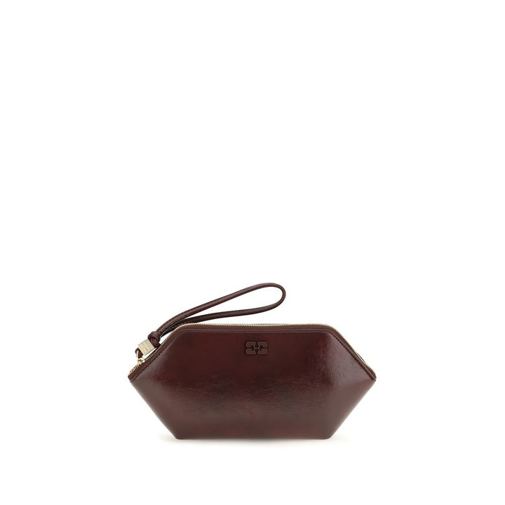 Ganni Bordeaux Recycled Polyester Accessories