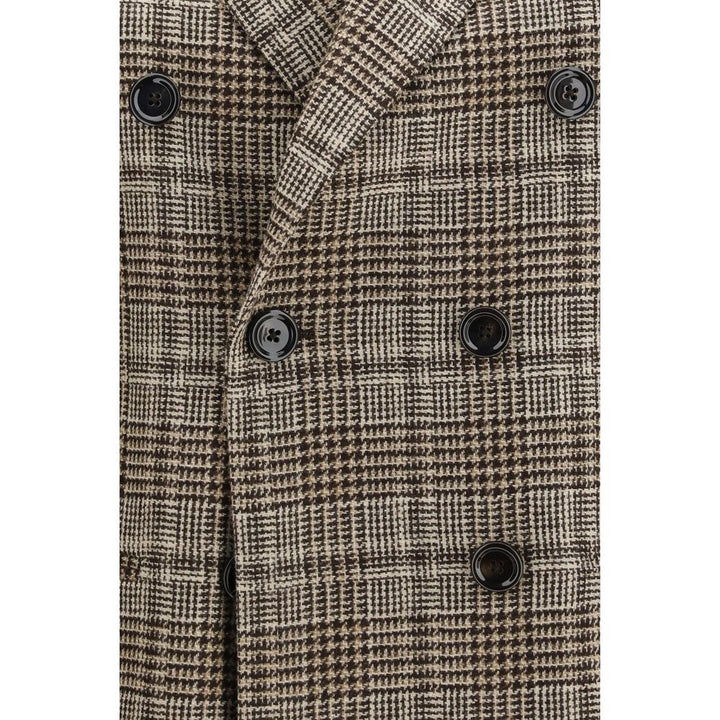 Lardini Brown Wool Oves Aries Blazer
