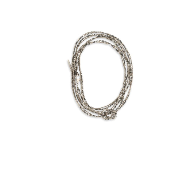 Brunello Cucinelli Brown Silver Bracelet