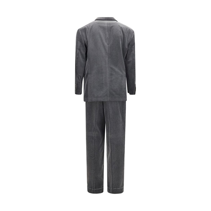 Brunello Cucinelli Gray Cotton Suit