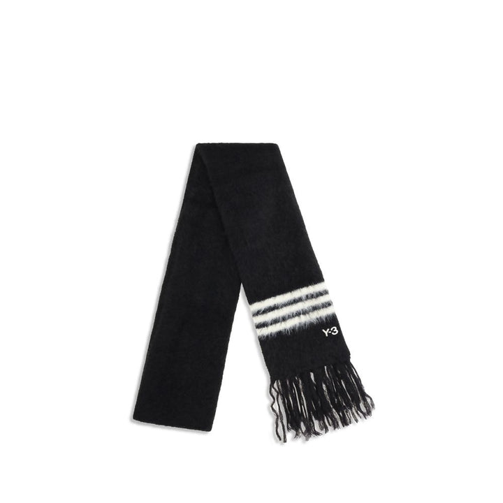 Y-3 Black Recycled Polyamide Scarf