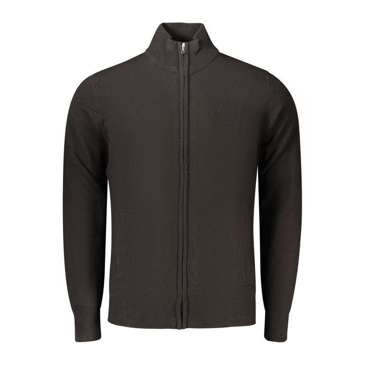 North Sails Black Acrylic Men's Cardigan