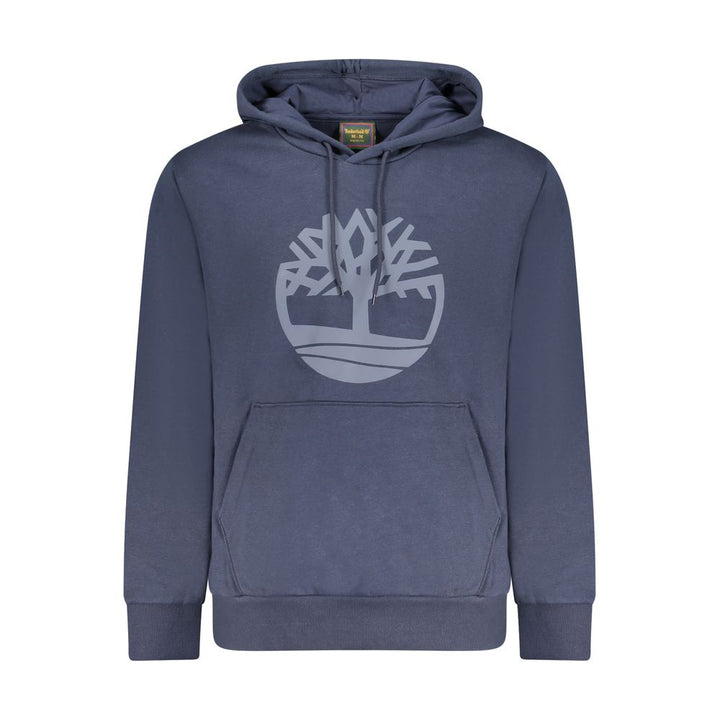 Timberland Blue Cotton Men's Hoodie