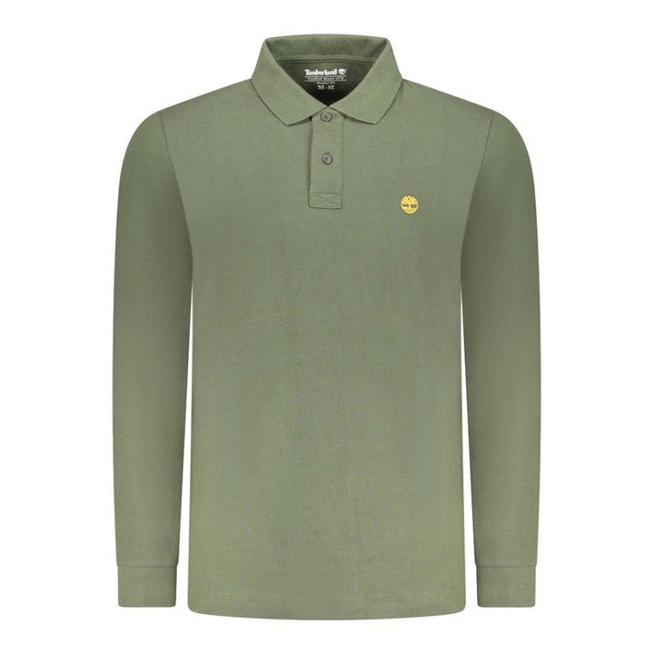 Timberland Green Cotton Men's Polo Shirt
