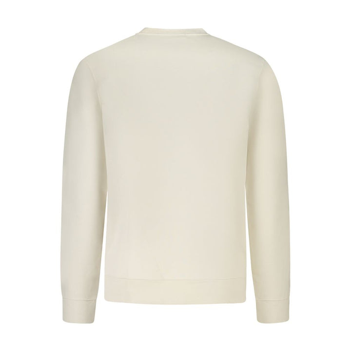 Calvin Klein White Cotton Men's Sweatshirt