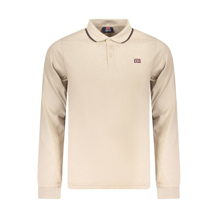 Norway 1963 Beige Cotton Men's Polo