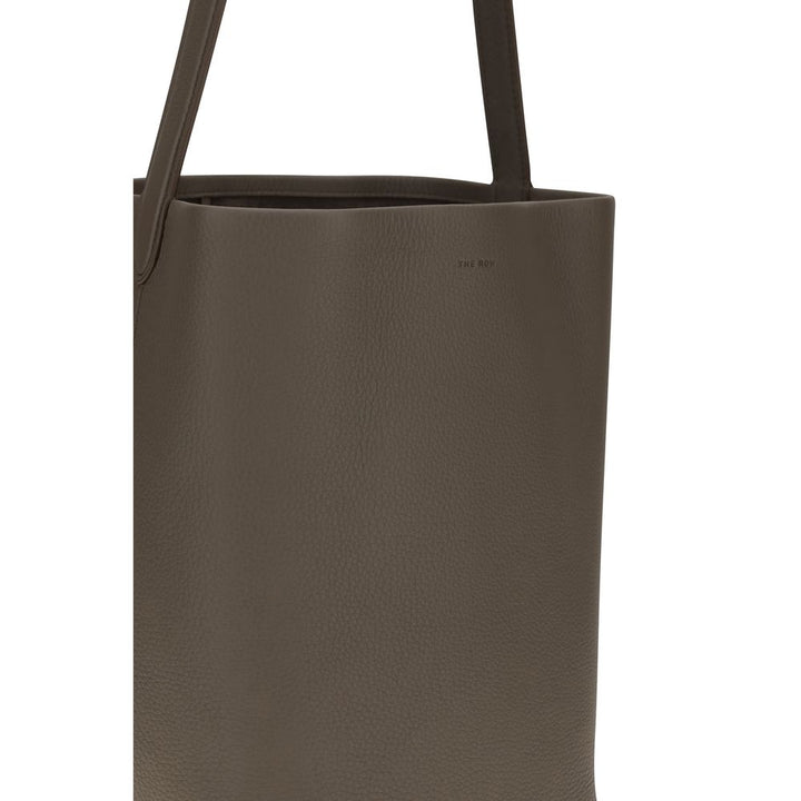 The Row Brown Calf Leather Bos Taurus Shoulder Bag