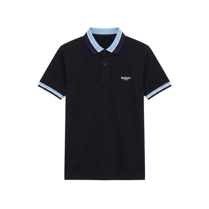 Baldinini Trend Blue Cotton Men Polo-Shirt