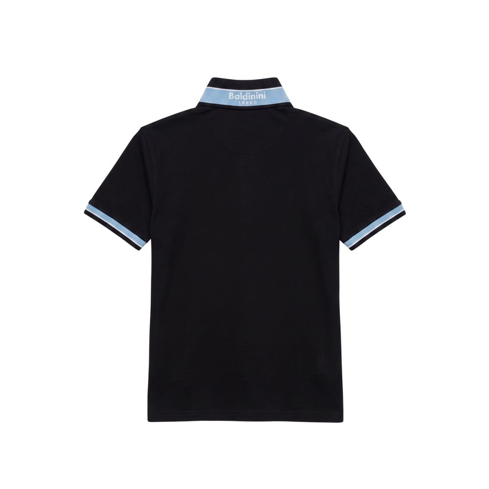 Baldinini Trend Blue Cotton Men Polo-Shirt