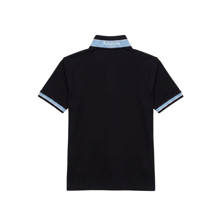 Baldinini Trend Blue Cotton Men Polo-Shirt