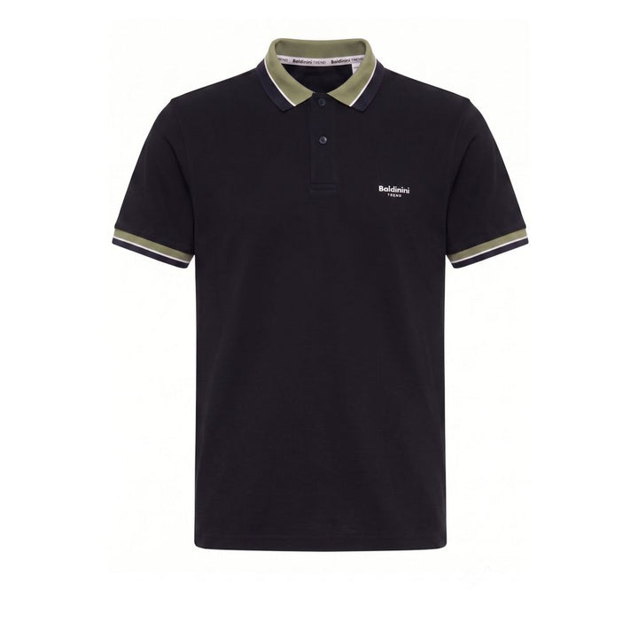 Baldinini Trend Blue Cotton Men Polo