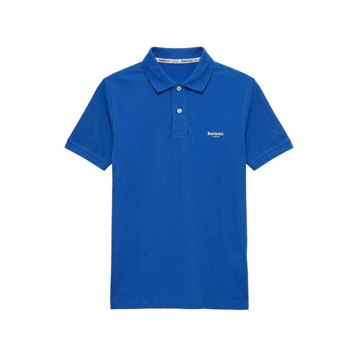 Baldinini Trend Blue Cotton Men Polo-Shirt