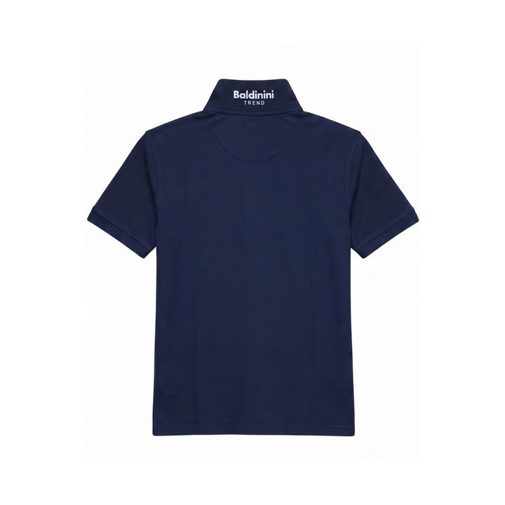 Baldinini Trend Blue Cotton Men's Polo-Shirt