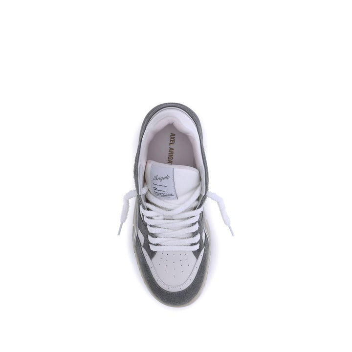 Axel Arigato Gray Calf Leather Bos Taurus Athletic Sneakers
