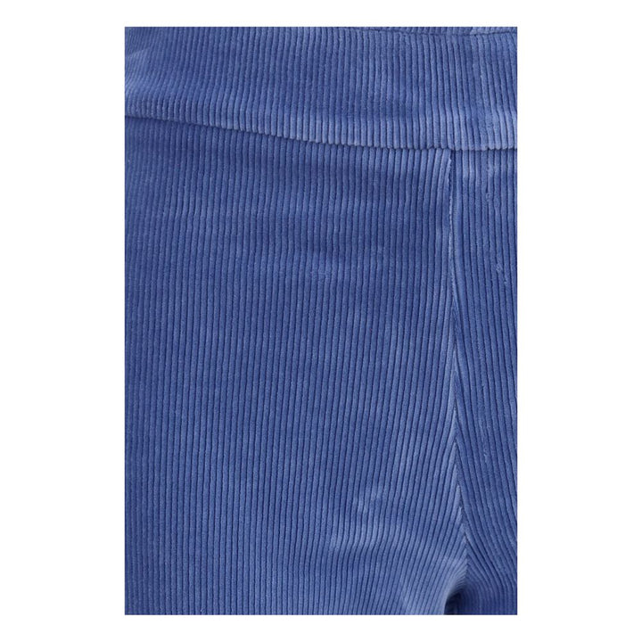 Avenue Montaigne Blue Cotton Flared Pants