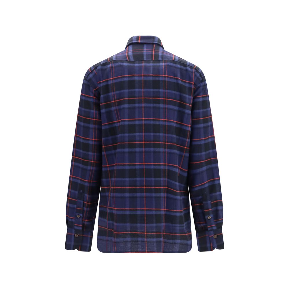 Deperlu Multicolor Cotton Pattern Shirt