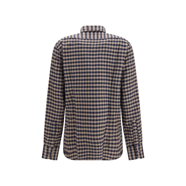 Deperlu Multicolor Cotton Pattern Shirt