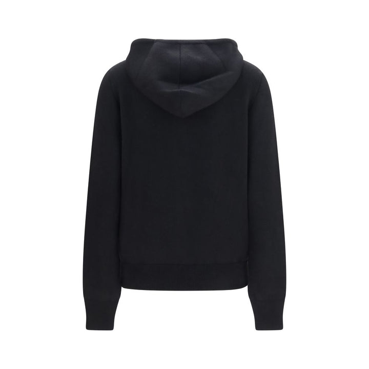 Fendi Black Cashmere Hoodie