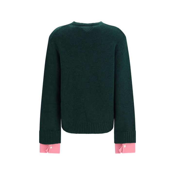 Prada Bicolor Wool Oves Aries Sweatshirt