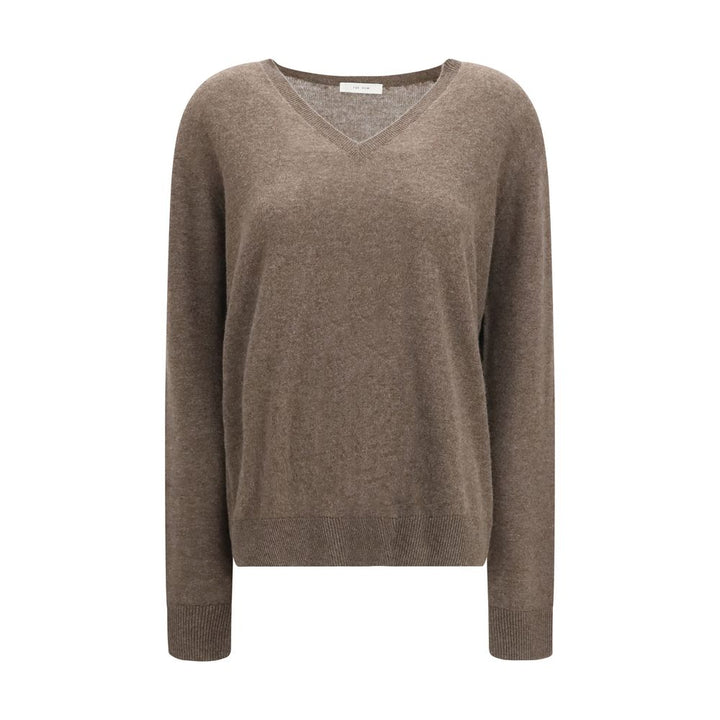 The Row Gray Cashmere Sweater