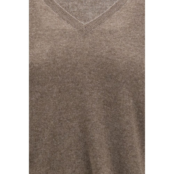 The Row Gray Cashmere Sweater