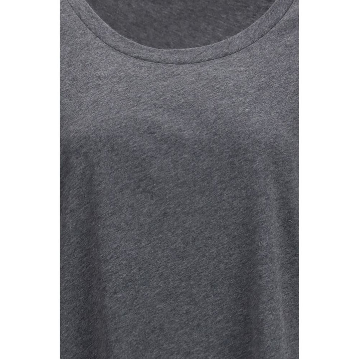 The Row Gray Cotton T-Shirt